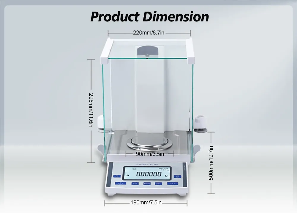 Es 0 01mg Analytical Balance